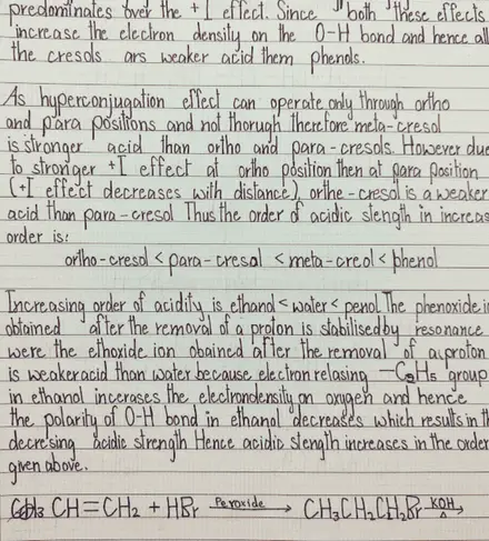Ayush P.'s handwriting, after the course