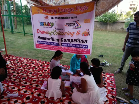 Handwriting competition, Durga Puja 2017