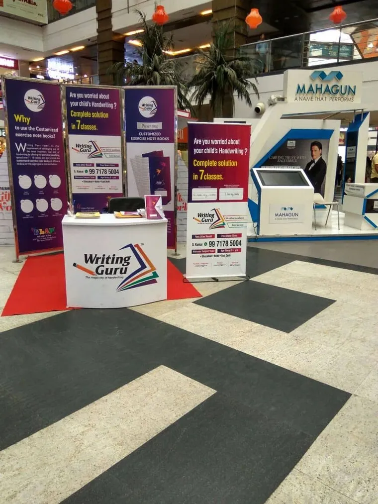 Our stall at Mahagun Mall